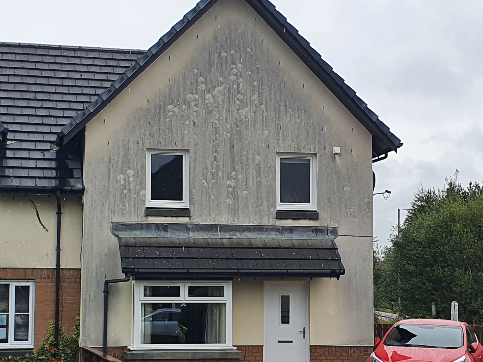 Driveway jet wash